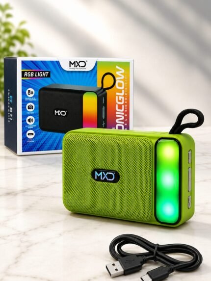 MXD SP-853 Bluetooth Speaker | SonicGlow RGB Wireless Portable Speaker