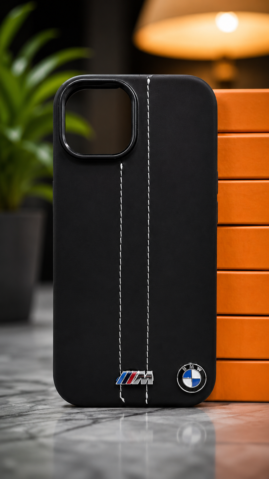 Phone 15 Leather Cover – BMW M Style Premium Case - Image 2
