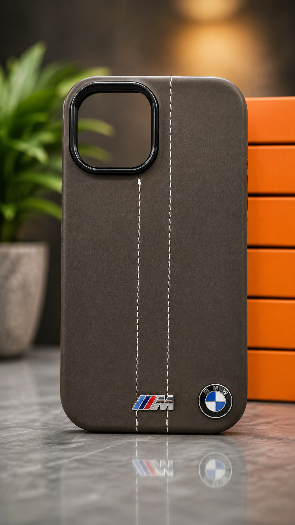 Phone 15 Leather Cover – BMW M Style Premium Case - Image 3
