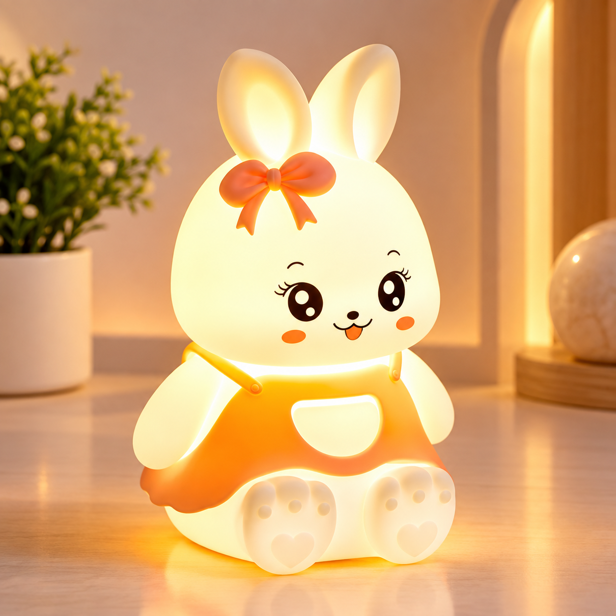 Cute Bunny Night Lamp | Kids Bedroom & Bedside Lamp - Image 2
