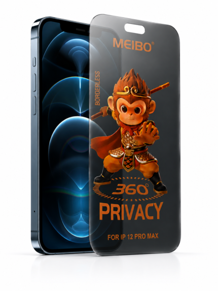 iPhone 12 Pro Max 360° Privacy Borderless Glass | Anti Spy 9H