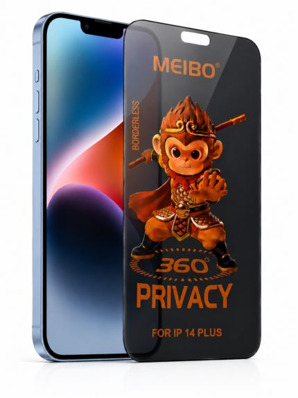 iPhone 14 Plus 360° Privacy Borderless Glass | Anti Spy 9H